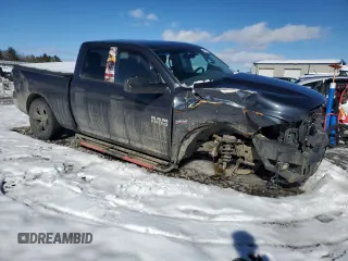 2017 Ram 1500 Express with VIN 1C6RR7FT3HS798864, listed as a Copart auction lot 45659215 with 122,583 mi miles and Salvage Title. Bid and sale history available at carsss.com. Image 4.
