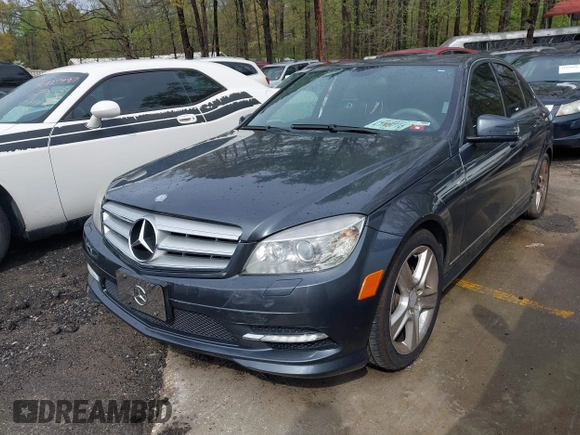 2011 Mercedes-Benz C 300 Sport with VIN WDDGF5EB1BR135383, listed as a IAAI auction lot 41900574 with 169,757 mi miles and . Bid and sale history available at DreamBid. Image 2.