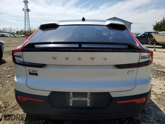 2023 Volvo C40 Plus с VIN YV4ED3GL3P2059521, выставлен на аукционе Copart как лот 54053395 с пробегом 24 902 миль миль и Списание • Salvage title. История ставок и продаж доступна на DreamBid. Изображение 6.