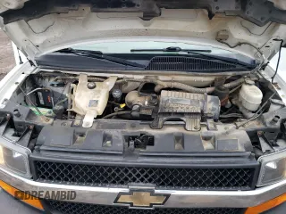 2016 Chevrolet Express Passenger LT with VIN 1GAZGPFG7G1184396, listed as a Copart auction lot 51427105 with 152,008 mi miles and Salvage title. Bid and sale history available at DreamBid. Image 12.