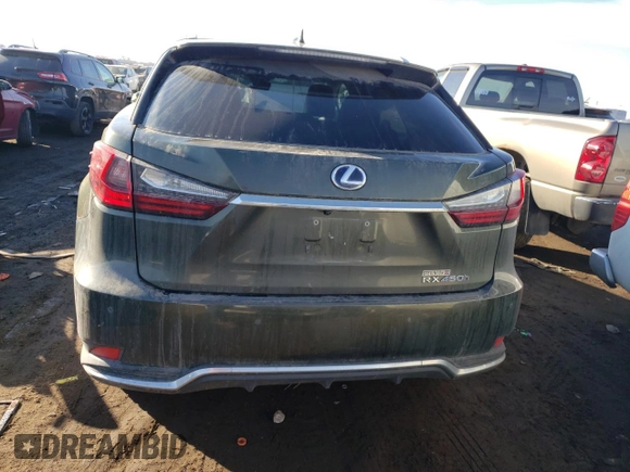 2020 Lexus RX with VIN 2T2AGMDA1LC047652, listed as a Copart auction lot 78472073 with 55,990 mi miles. Bid and sale history available at carsss.com. Image 6.