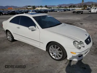 2007 Mercedes-Benz CLK 350 with VIN WDBTJ56H37F212272, listed as a Copart auction lot 79571694 with 171,877 mi miles and Salvage Title. Bid and sale history available at DreamBid. Image 4.
