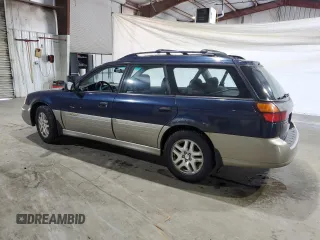 2002 Subaru Legacy Outback with VIN 4S3BH675X26654168, listed as a Copart auction lot 62105265 with 128,058 mi miles and Clean title. Bid and sale history available at DreamBid. Image 2.