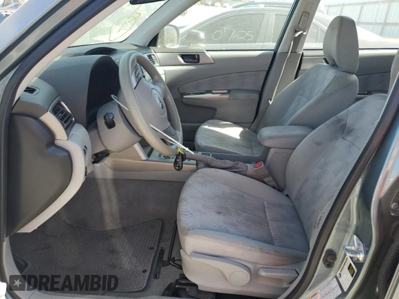 2009 Subaru Forester X with VIN JF2SH61619H757609, listed as a Copart auction lot 65048765 with 106,139 mi miles and Salvage title. Bid and sale history available at DreamBid. Image 7.