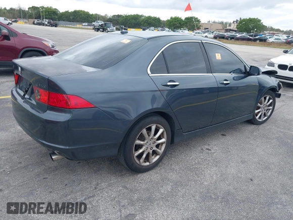 2006 Acura TSX Navi with VIN JH4CL96906C005218, listed as a IAAI auction lot 41633071 with 216,581 mi miles and . Bid and sale history available at DreamBid. Image 4.