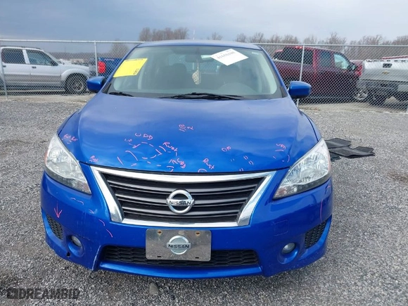 2013 Nissan Sentra SV with VIN 3N1AB7AP1DL619902, listed as a IAAI auction lot 41656100 with 161,254 mi miles. Bid and sale history available at carsss.com. Image 12.