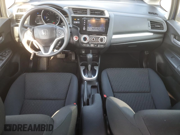 2019 Honda Fit EX with VIN 3HGGK5H81KM743381, listed as a Copart auction lot 52186255 with 28,657 mi miles and Salvage Title. Bid and sale history available at DreamBid. Image 8.