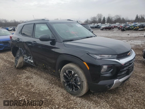 2022 Chevrolet TrailBlazer LT with VIN KL79MRSL4NB128466, listed as a Copart auction lot 41579933 with 8,955 mi miles. Bid and sale history available at carsss.com. Image 4.