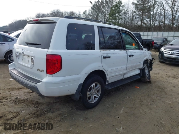 2005 Honda Pilot EX-L z VIN 5FNYF18555B020678, wystawiony jako IAAI lot #41474519 z przebiegiem 250 064 mil mil oraz . Historia ofert i sprzedaży dostępna na DreamBid. Obrazek 4.