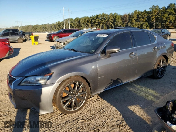 2014 Lexus GS 350 with VIN JTHBE1BL2E5032903, listed as a Copart auction lot 76723574 with 33,174 mi miles and Clean Title. Bid and sale history available at carsss.com. Image 1.