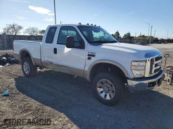 2008 Ford F-350 XL with VIN 1FTWX31R78EA64684, listed as a Copart auction lot 48265585 with Not Provided miles and Salvage Title. Bid and sale history available at DreamBid. Image 4.