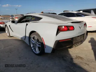 2019 Chevrolet Corvette 1LT with VIN 1G1YB2D7XK5114960, listed as a Copart auction lot 63262852 with 0 mi miles. Bid and sale history available at carsss.com. Image 3.