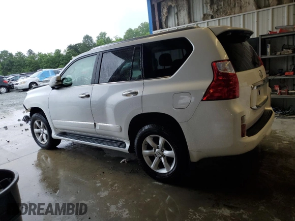 2013 Lexus GX 460 with VIN JTJBM7FX2D5063942, listed as a Copart auction lot 58552035 with Not provided miles and Salvage title. Bid and sale history available at DreamBid. Image 2.