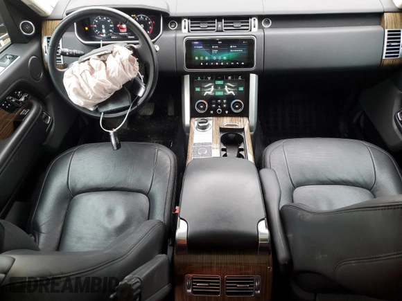 2019 Land Rover Range Rover HSE с VIN SALGS2SV7KA547690, выставлен на аукционе Copart как лот 52259445 с пробегом 64 636 миль миль и Списание • Salvage title. История ставок и продаж доступна на DreamBid. Изображение 8.