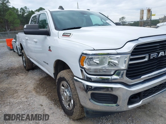2021 Ram 2500 Big Horn z VIN 3C6UR5DL7MG542617, wystawiony jako IAAI lot #41614844 z przebiegiem 66 869 mil mil oraz . Historia ofert i sprzedaży dostępna na DreamBid. Obrazek 1.