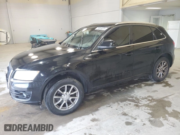 2010 Audi Q5 Premium with VIN WA1CKAFP2AA027157, listed as a Copart auction lot 71814374 with 126,430 mi miles and Salvage Title. Bid and sale history available at carsss.com. Image 1.