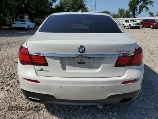 2015 BMW 7 Series 740Li with VIN WBAYE4C50FD947508, listed as a Copart auction lot 60527553 with 98,288 mi miles. Bid and sale history available at carsss.com. Image 6.