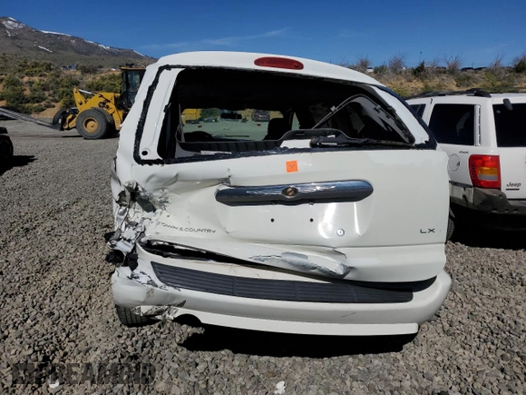 2007 Chrysler Town & Country LWB LX with VIN 2A4GP44R77R190982, listed as a Copart auction lot 52842984 with 0 mi miles and Salvage Title. Bid and sale history available at carsss.com. Image 6.