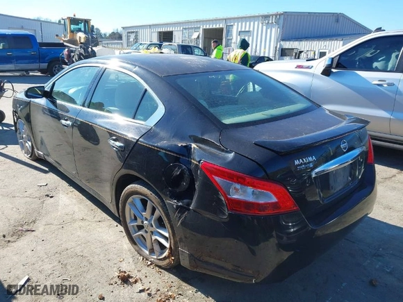 2009 Nissan Maxima 3.5 SV w/Sport Pkg with VIN 1N4AA51E69C858115, listed as a IAAI auction lot 41269516 with 135,193 mi miles. Bid and sale history available at carsss.com. Image 3.
