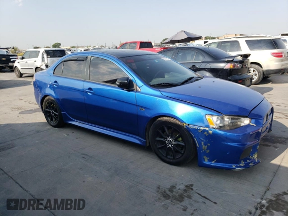 2017 Mitsubishi Lancer ES with VIN JA32U2FU4HU010987, listed as a Copart auction lot 65606953 with 102,654 mi miles. Bid and sale history available at carsss.com. Image 4.