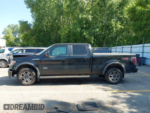 2011 Ford F-150 XLT with VIN 1FTFW1ET1BFC15033, listed as a IAAI auction lot 42585228 with 154,575 mi miles and . Bid and sale history available at DreamBid. Image 14.