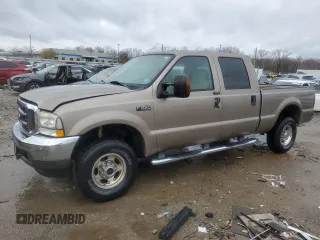 2004 Ford Super Duty F-250 XL with VIN 1FTNW21L44EB43891, listed as a Copart auction lot 83849604 with 0 mi miles and Non Repairable. Bid and sale history available at carsss.com. Image 1.