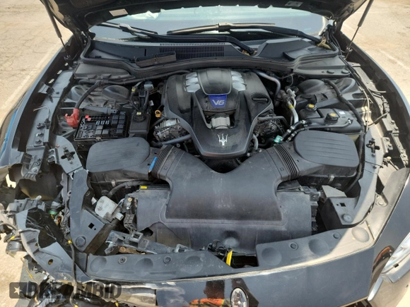 2014 Maserati Ghibli S Q4 with VIN ZAM57RTA5E1122165, listed as a Copart auction lot 60257835 with Not provided miles and Salvage title. Bid and sale history available at DreamBid. Image 11.