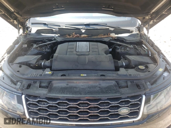 2019 Land Rover Range Rover Sport HSE with VIN SALWR2RV2KA827403, listed as a Copart auction lot 55472815 with 108,243 mi miles and Clean Title. Bid and sale history available at carsss.com. Image 12.
