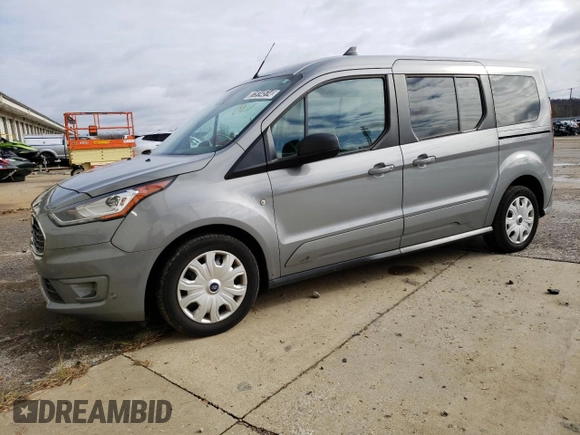2022 Ford Transit Connect XLT z VIN NM0GS9F23N1535280, wystawiony jako Copart lot #81914514 z przebiegiem 100 191 mil mil oraz Czysty tytuł • Clean title. Historia ofert i sprzedaży dostępna na DreamBid. Obrazek 1.