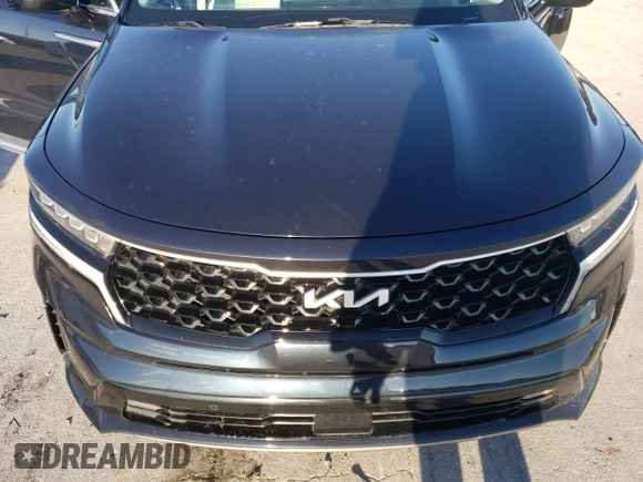 2022 Kia Sorento EX with VIN KNDRH4LG2N5084932, listed as a Copart auction lot 41576695 with 55,466 mi miles and Salvage title. Bid and sale history available at DreamBid. Image 13.
