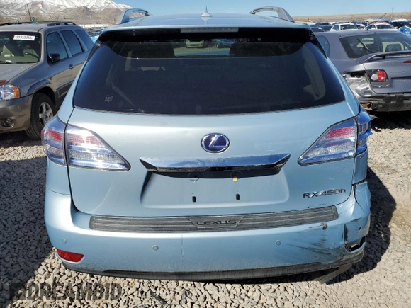 2011 Lexus RX with VIN JTJBC1BA9B2038620, listed as a Copart auction lot 50216875 with 65,147 mi miles and Salvage Title. Bid and sale history available at carsss.com. Image 6.