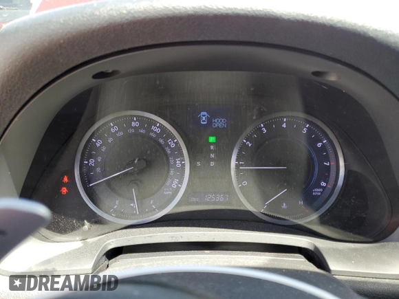 2013 Lexus IS 250 with VIN JTHBF5C22D5185919, listed as a Copart auction lot 56909575 with 125,367 mi miles and Salvage title. Bid and sale history available at DreamBid. Image 9.