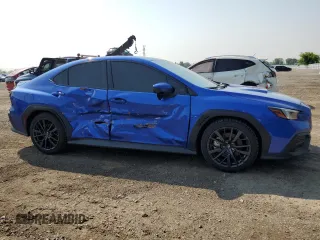 2024 Subaru WRX Premium with VIN JF1VBAH63R9814592, listed as a Copart auction lot 60297615 with 3,507 mi miles and Salvage title. Bid and sale history available at DreamBid. Image 4.