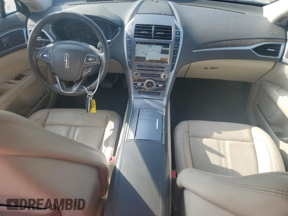 2017 Lincoln MKZ Select with VIN 3LN6L5C90HR604115, listed as a Copart auction lot 55383615 with 152,655 mi miles and Salvage title. Bid and sale history available at DreamBid. Image 8.