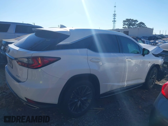 2022 Lexus RX with VIN 2T2YZMDA1NC314459, listed as a IAAI auction lot 41172293 with 49,883 mi miles. Bid and sale history available at carsss.com. Image 13.