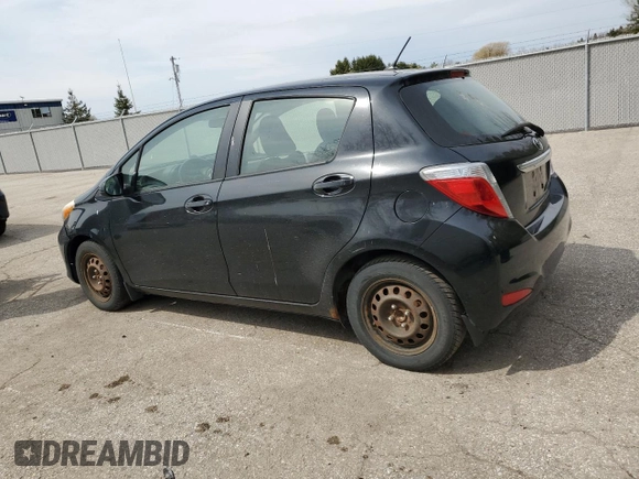 2012 Toyota Yaris L with VIN JTDKTUD32CD507037, listed as a Copart auction lot 53119305 with 254,893 mi miles and Clean Title. Bid and sale history available at carsss.com. Image 2.