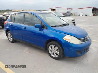 2009 Nissan Versa 1.8 SL with VIN 3N1BC13E89L350489, listed as a IAAI auction lot 42048145 with 166,079 mi miles. Bid and sale history available at carsss.com. Image 1.