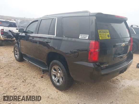 2018 Chevrolet Tahoe LS with VIN 1GNSCAEC6JR272226, listed as a IAAI auction lot 41509221 with Not provided miles and . Bid and sale history available at DreamBid. Image 3.