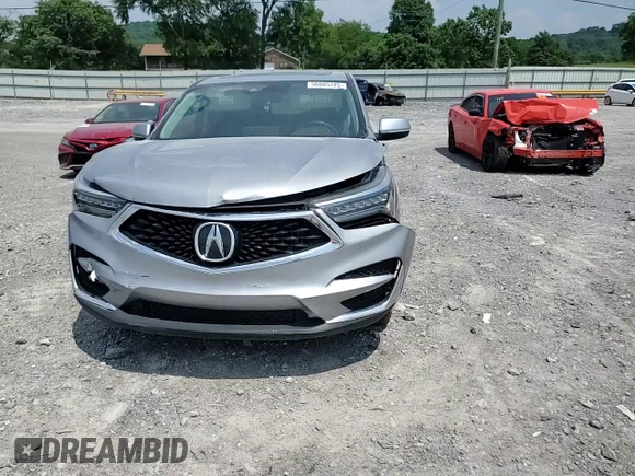 2021 Acura RDX Technology with VIN 5J8TC1H54ML007856, listed as a Copart auction lot 59545495 with 39,920 mi miles and Salvage title. Bid and sale history available at DreamBid. Image 13.