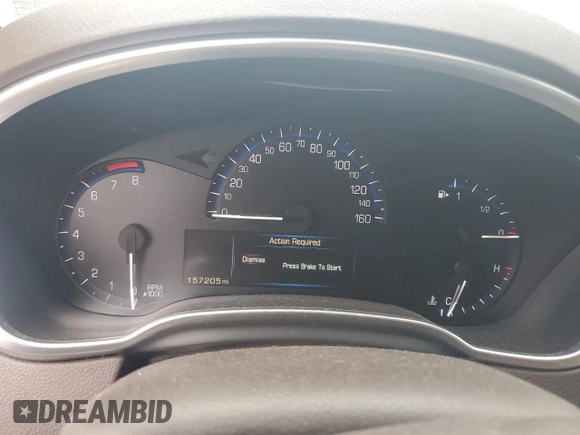 2014 Cadillac SRX Luxury Collection with VIN 3GYFNBE31ES631523, listed as a Copart auction lot 49661725 with 157,205 mi miles and Salvage Title. Bid and sale history available at DreamBid. Image 9.