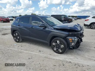 2024 Hyundai Kona SEL with VIN KM8HB3AB5RU116441, listed as a Copart auction lot 72731254 with 3,679 mi miles and Non Repairable. Bid and sale history available at carsss.com. Image 4.