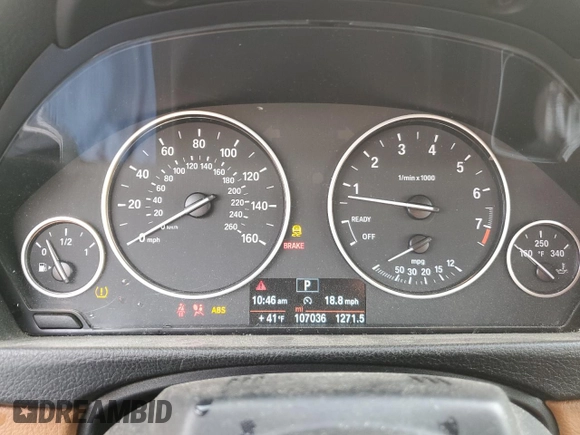 2014 BMW 4 Series 428i xDrive with VIN WBA3T1C55EPS98252, listed as a Copart auction lot 83150394 with 107,036 mi miles and Clean Title. Bid and sale history available at carsss.com. Image 9.