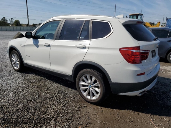 2012 BMW X3 28i with VIN 5UXWX5C5XCL720059, listed as a Copart auction lot 49326465 with 107,977 mi miles and Salvage Title. Bid and sale history available at DreamBid. Image 2.