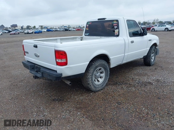 2010 Ford Ranger XL with VIN 1FTKR1AD9APA41385, listed as a IAAI auction lot 41794224 with 215,753 mi miles. Bid and sale history available at carsss.com. Image 4.