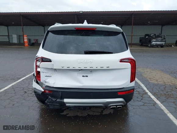 2022 Kia Telluride S with VIN 5XYP6DHC6NG255871, listed as a IAAI auction lot 41894812 with 31,889 mi miles. Bid and sale history available at carsss.com. Image 16.
