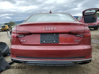 2019 Audi A4 Premium with VIN WAUDNAF4XKN018883, listed as a Copart auction lot 48887435 with 34,101 mi miles and Salvage Title. Bid and sale history available at DreamBid. Image 6.
