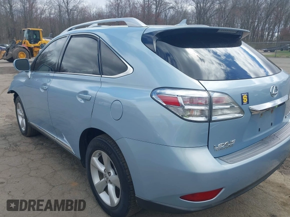 2010 Lexus RX 350 with VIN 2T2BK1BA5AC067176, listed as a IAAI auction lot 42045335 with 264,182 mi miles. Bid and sale history available at carsss.com. Image 3.