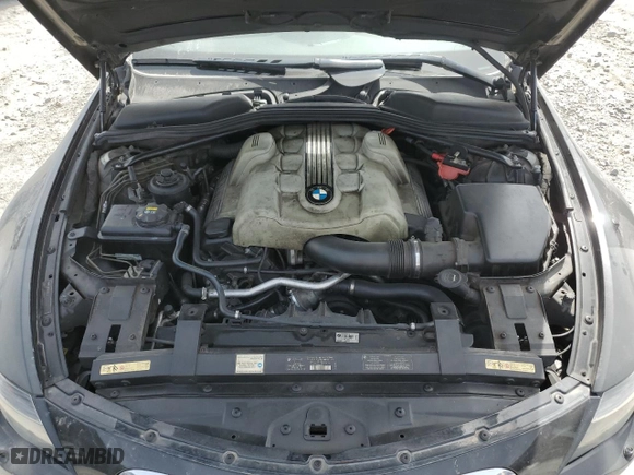 2005 BMW 6 Series 645Ci with VIN WBAEK73495B326329, listed as a Copart auction lot 49733315 with 0 mi miles and Salvage Title. Bid and sale history available at carsss.com. Image 13.