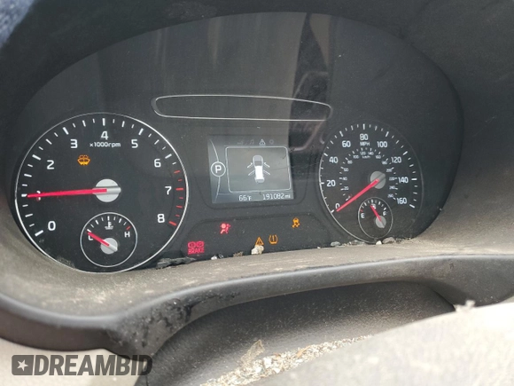 2017 Kia Sorento LX with VIN 5XYPG4A33HG294350, listed as a Copart auction lot 53995425 with 191,082 mi miles and Salvage Title. Bid and sale history available at carsss.com. Image 9.