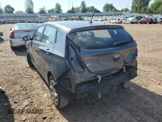 2012 Hyundai Accent GS with VIN KMHCT5AE8CU028794, listed as a Copart auction lot 59426662 with 81,276 mi miles and Salvage Title. Bid and sale history available at carsss.com. Image 3.